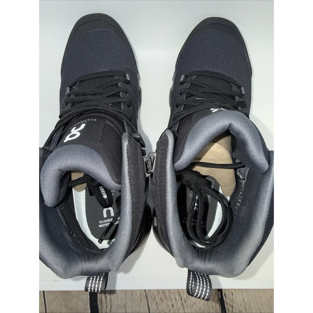 On Running Cloudrock 2 Waterproof Hiking Boot Womens Size 10.5/Men 9